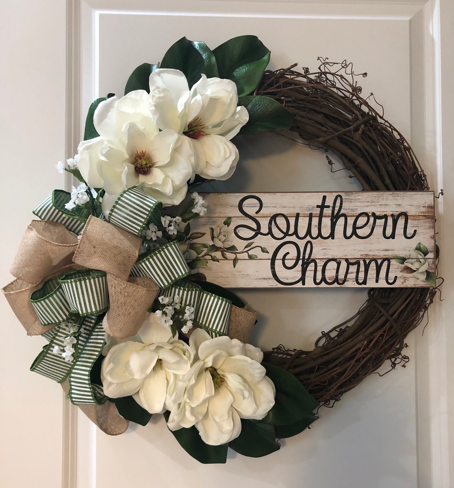 Southern Charm Grapevine Wreath