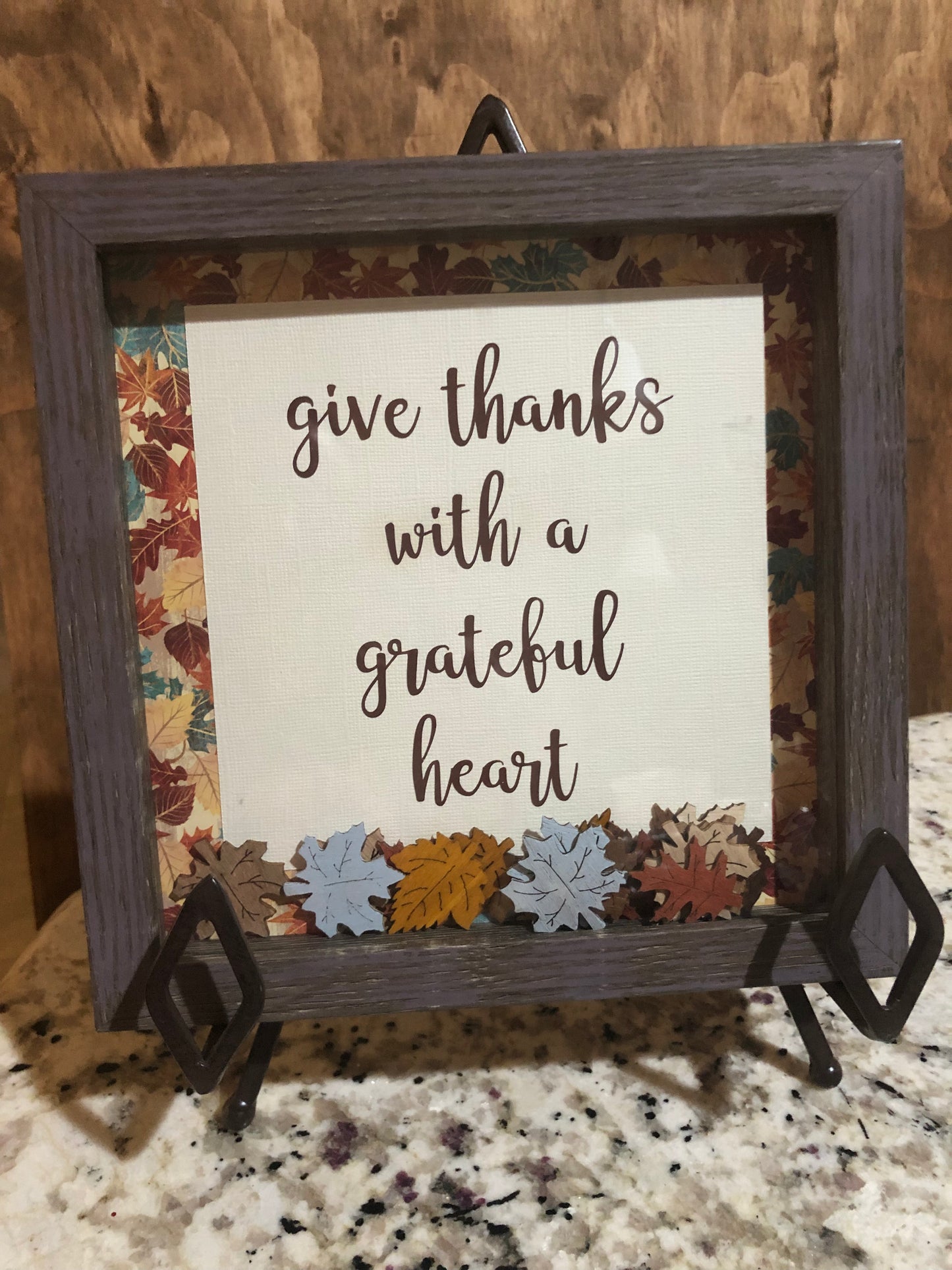 Give Thanks Shadowbox