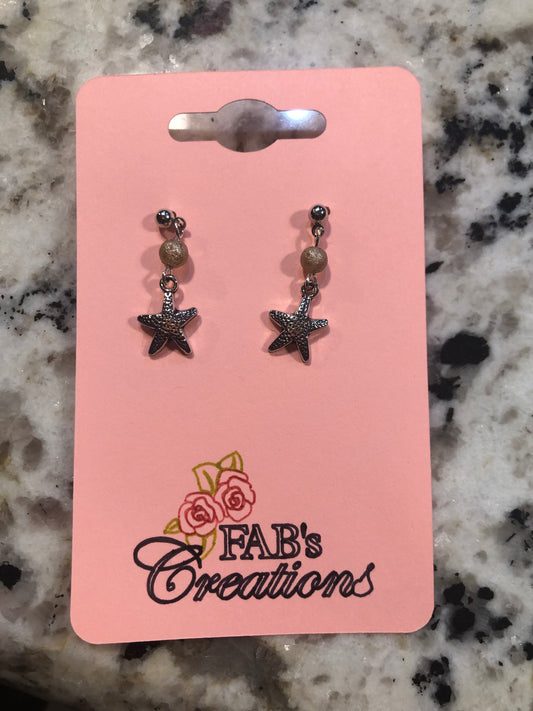 Starfish earrings