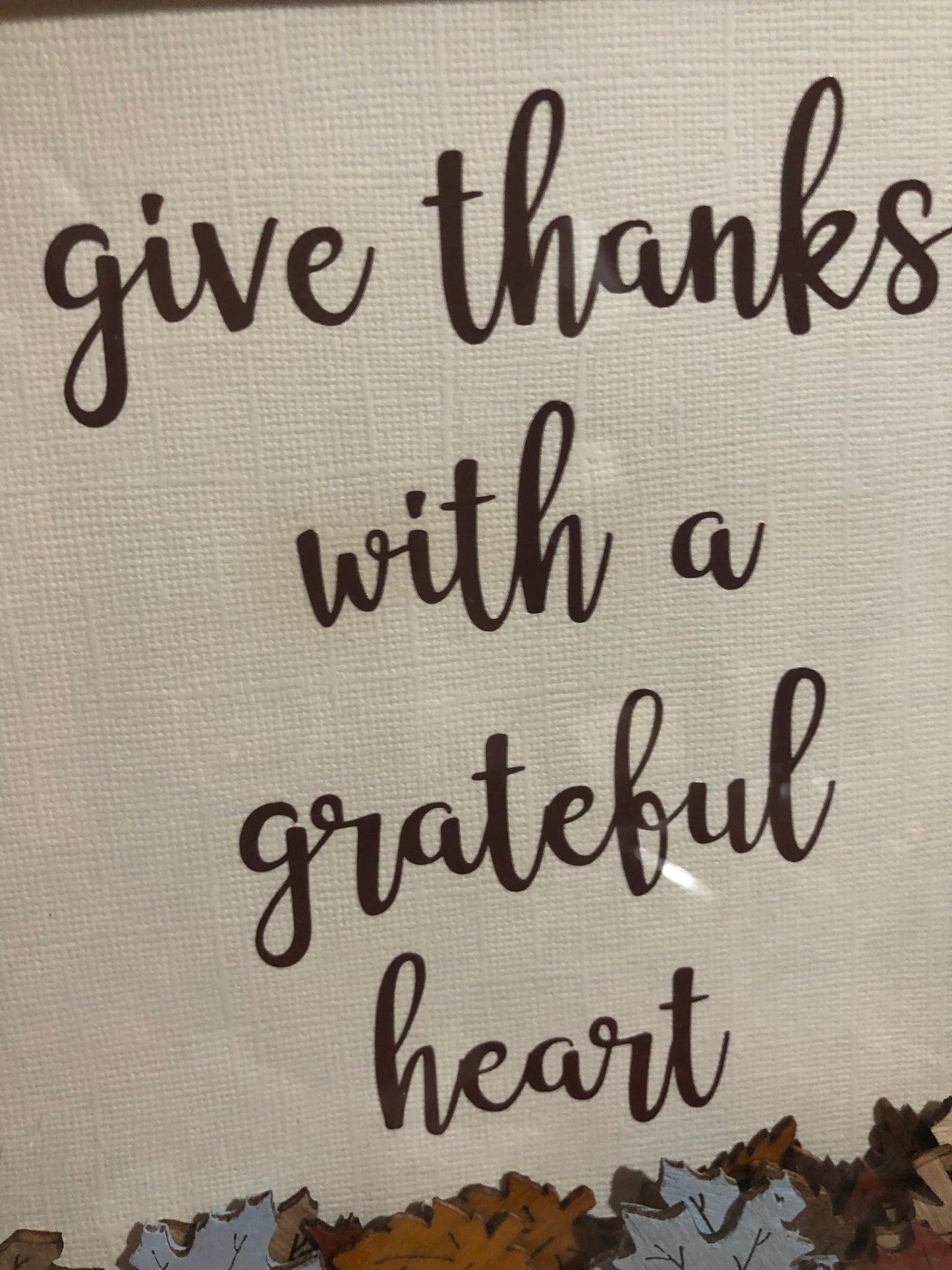 Give Thanks Shadowbox