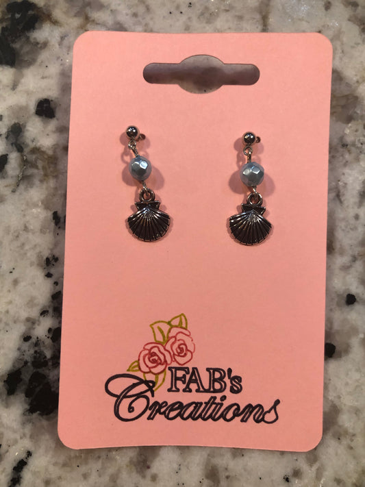 Seashell earrings