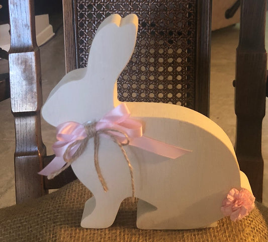 Large Seated Rabbit